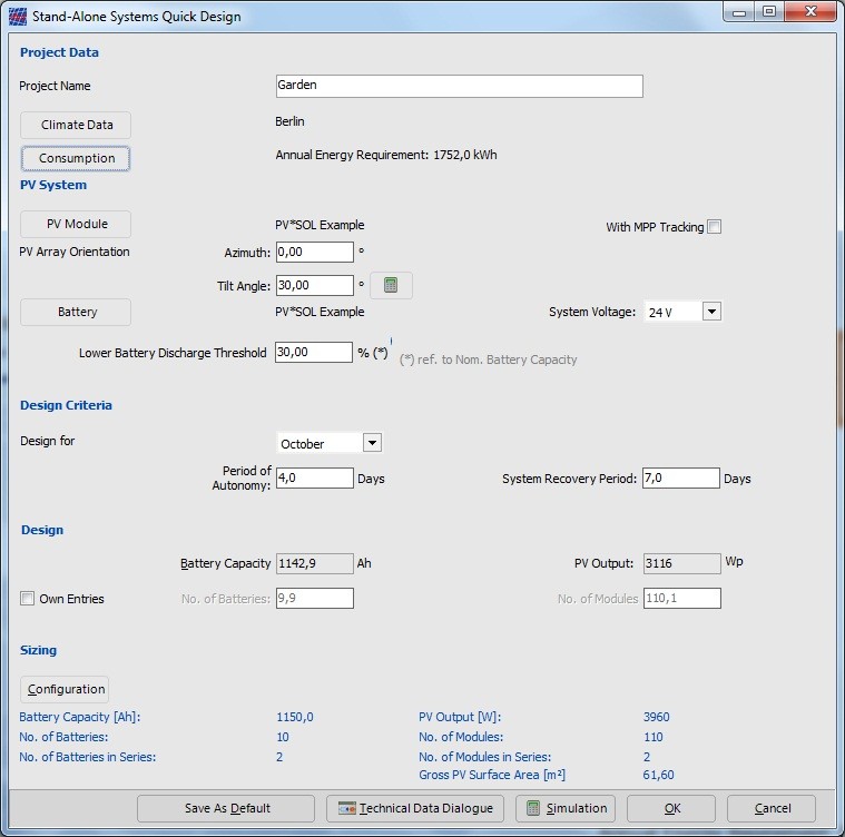 pvsol pro standalone quick design pvsol pro standalone quick design